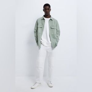 Mens Zara denim overshirt/ shacket